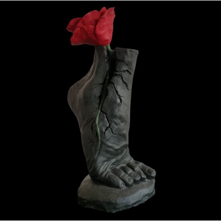 Le pied fleuri